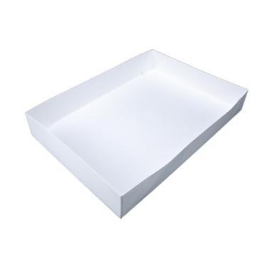 Imagem de Southern Champion Tray Bandeja de rosquinha de papelão branco 1275, 40 cm de comprimento x 29 cm de largura x 6 cm de altura (caixa com 250)