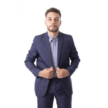 Imagem de terno oxford slim masculino cinza,preto,marinho,cinza claro,cinza,bord