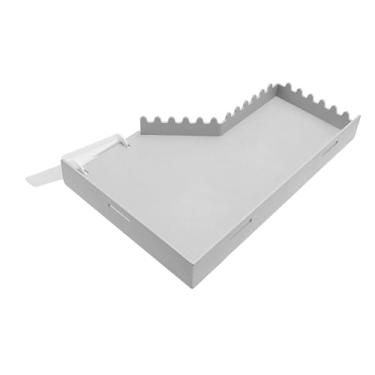 Imagem de Plataforma de Gaiola de Hamster de Akozon Com - Brinquedo de Exercício de Plástico Seguro para Pequenos Animais - Acessório da Gaiola de Porquinho da Índia para Escalada e Espaço (L forma)