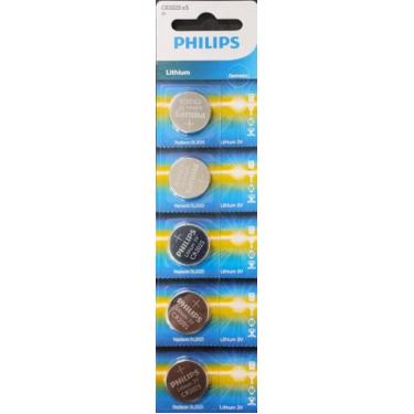 Imagem de Bateria Cr2025 Philips Lithium 3V Cartela Com 5 Unidades