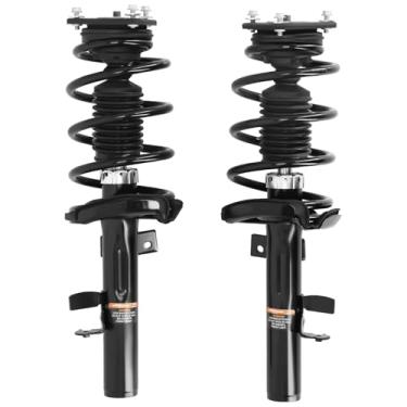 Imagem de maXpeedingrods Amortecedores dianteiros de 2 peças para Ford Focus 2012-2013, 172523 172522 amortecedores com mola helicoidal