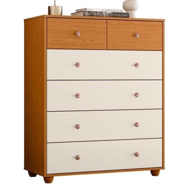 Imagem de Cômoda Vittoria 6 Gavetas Cinamomo-off White - Móveis Albatroz Cinamomo-off White