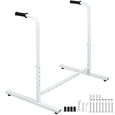 Imagem de HomiShare Suporte de suporte ajustável resistente para idosos - capacidade de 226 kg, suporte de elevação portátil sentado para ficar em pé para sofá, cadeira e cama - capas antiderrapantes, fácil