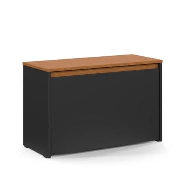 Imagem de Sapateira Charme 1 Porta Basculante Com Assento Hall De Entrada (Preto Nature)