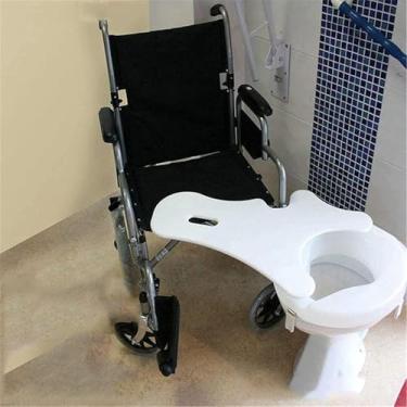 Imagem de Placa De Transferência De Mobilidade Forte Com Furos De Aderência, Placa De Transferência De Cadeira De Rodas, Antiderrapante Com Hdle, Para Transportar O Paciente D, Slide Transfer Board