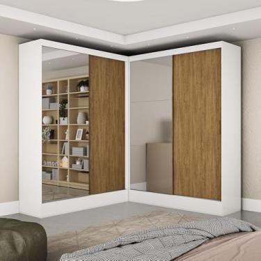 Imagem de Carioca Móveis - Closet Casal Duplo Belém 4 Portas Plus 4 Gavetas Carioca Móveis