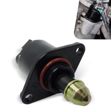 Imagem de Zikefest Válvula de controle de ar de marcha lenta do carro, válvula de controle do motor em marcha lenta, número de peça OEM de substituição 90380 10526, compatível com King Kong, Buick, Chevrolet