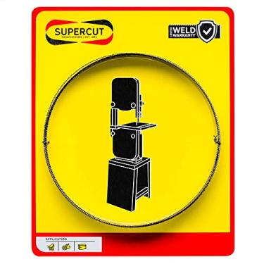 Imagem de SuperCut 43262 Lâmina de serra de fita de aço para ferramenta de carbono recomendada para cortar madeira ou metais macios e não ferrosos