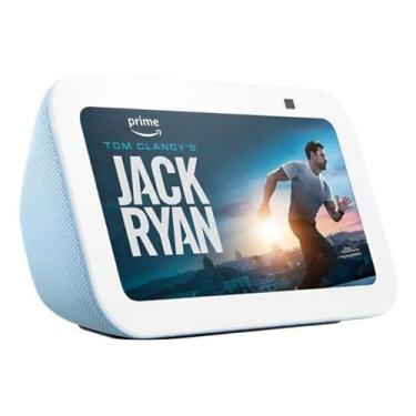 Imagem de Caixa Som Echo Show 5 Azul 2025 Display 5,5 Alexa E Câmera - Amazon