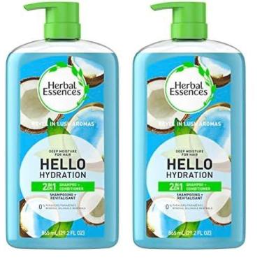 Imagem de Shampoo Condicionador Herbal Essences Hello Hydration 860mL