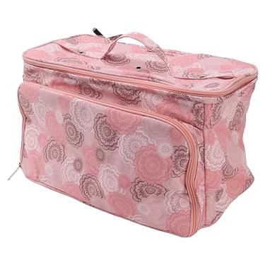 Imagem de Haofy Bolsa de Armazenamento de Fios Bolsa de tricô Multifuncional Com Divisórias, Organizadora de crochê de Pano Oxford para Costura