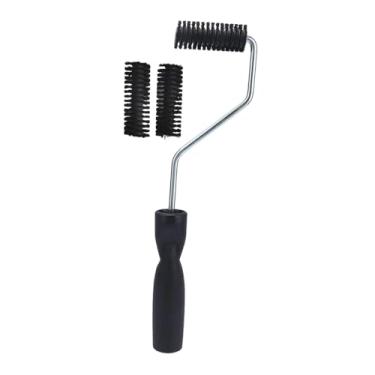 Imagem de IEUDNS Rolo de fibra de vidro, rolo de laminação de resina de fibra de vidro, ferramenta portátil multifuncional para projetos de resina de banheira, Cabeça 28mmx75mm