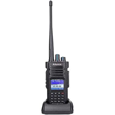 Imagem de Ailunce Rádio Amador Hd1, Digital Portátil Bidirecional Dmr Com Gps, Fm 3200 Mah, Sms Recarregável, Walkie Talkie De Longo Alcance Para Caça E Caminhadas (Preto, Pacote 1)