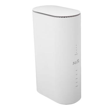 Imagem de Zopsc Router Portátil 5G para Viagem, 2,4g 5,8g de Banda Dupla Wifi 6 Portátil Wifi Roteador, Dispositivo de Acesso Móvel Com 8 Antenas de Alto Ganho, Slot para Cartão SIM, (Plugue da UE)