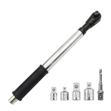 Imagem de Zhjvihx Chave de Extensão de Deslocamento para Perfuração, Extender a Perfuração de Perfuração de Energia 1/2in Adaptador de Perfuração Elétrica, Ferramenta de Catraca de Impacto Com