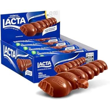 Imagem de Chocolate Lacta ao Leite 12 unidades de 34g
