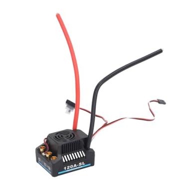 Imagem de RiToEasysports 120A Brushless Esc, High Power RC Electronic Speed Controller Compatível Com Motores de Escova Sem Sensor para 1/8 1/10 Modelo Car