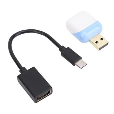 Imagem de EBTOOLS Adaptador Sem Fio 2 Em 1, Converte Com Fio Para Sem, C Para Usb, Compatível Com Box, Conexão Automática, Plug And Play, Atualizações De Software Online