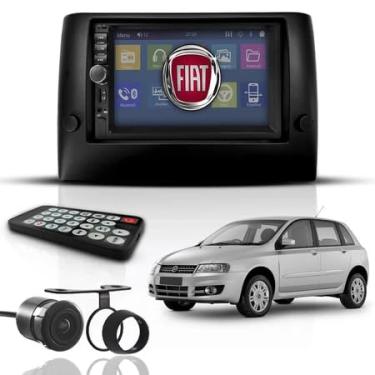 Imagem de Kit Central Multimídia 2 Din Mp5 Bluetooth Espelhamento via usb Fiat Stilo 2003 até 2012