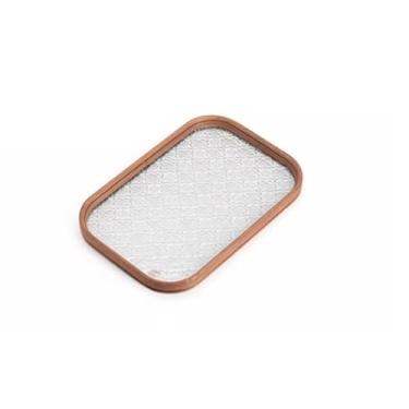 Imagem de Bandeja retangular de bambu, bandeja de vidro para xícara de chá, sala de estar, bandeja de dim sum para a tarde, suco de chá, leite, bandeja multiuso