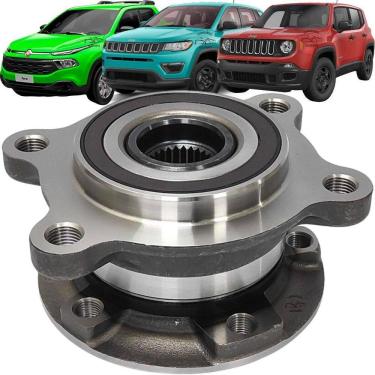 Imagem de Cubo Roda Traseiro Fiat Toro Jeep Renegade Compass 4X2/4X4