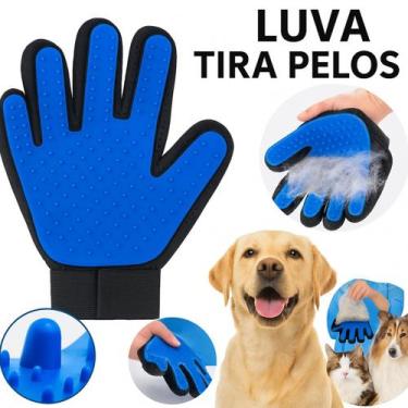 Imagem de Luva Multiuso para Pets - Tira Pelo, Massagem e Conforto - ASAF