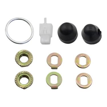 Imagem de predolo Kit de Porcas para Motor de Cubo de Bicicleta Elétrica, Parafusos de Eixo de Motor de Bicicleta Elétrica, Ferramentas Versáteis, Componentes de Substi, M14