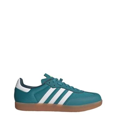 Imagem de adidas Tênis adulto unissex Velosamba 2, Arctic Fusion/Cloud White/Lucid Lemo, 45