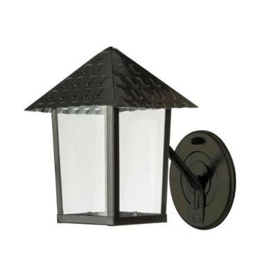 Imagem de Arandela Colonial Quadrada Vidro Liso