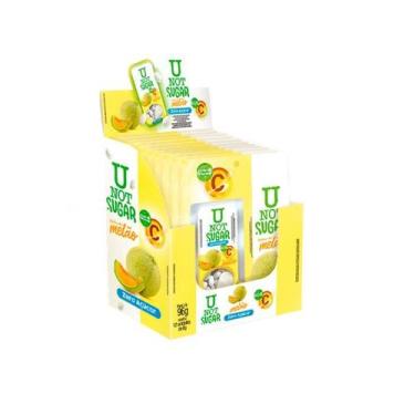 Imagem de Bala de Melão Uma Delícia Sabor Especial Sugar Free Prove - Danilla fo