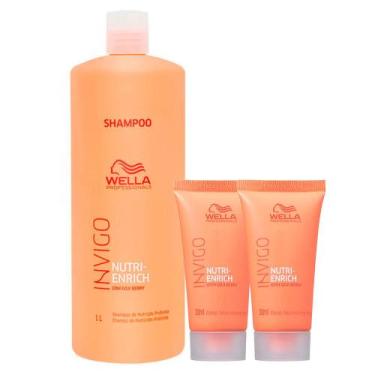 Imagem de Wella Professionals Invigo Kit - Shampoo + Duas Máscaras, Kit