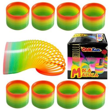 Imagem de 20 Brinquedo Infantil Mola Maluca Lembrancinha de Festa - Toy King, Mo