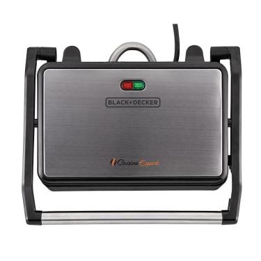 Imagem de Grill Elétrico Black & Decker PressGrill G1200 Preto 220V