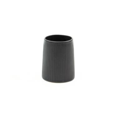 Imagem de Porta objetos de ceramica listras preto - oikos preto