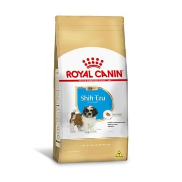 Imagem de Ração Royal Canin Shih Tzu Junior Cães Filhotes 2,5Kg Royal Canin para Todas Pequeno Filhotes - Sabor Outro