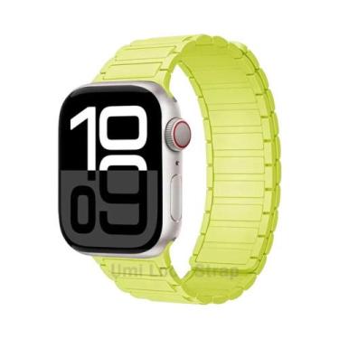 Imagem de Pulseira De Silicone Universal Para Apple Watch, Faixa Magnética Compa