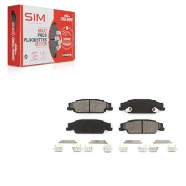 Imagem de Pastilhas de freio a disco traseiro SIM-922 para Cadillac Pontiac Grand Prix CTS STS