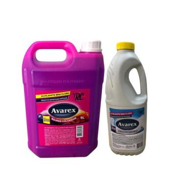 Imagem de Kit 2 Avarex RC Para Roupas Brancas 2Lt e Coloridas 5Lt