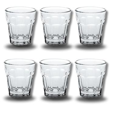 Imagem de Kit 6 Copos de Dose 40ml Bourbon - Ideal para Shot de Tequila e Bebidas Destiladas