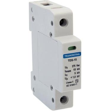 Imagem de Dispositivo de Proteção Contra Surtos Tramontina TDS 1 P 15 kA 275 V C