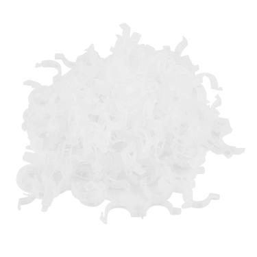 Imagem de 100pcs clipes de enxerto de plástico transparentes para plantas clipes de plantas ecológicas de alta qualidade para enxerto de mudas Ferramentas de jardinagem de árvores de frutas