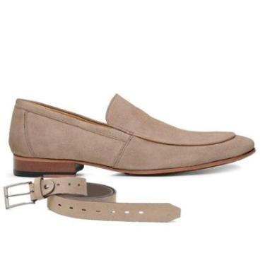 Imagem de Sapato Social Preto Loafer Em Couro 660-Masculino