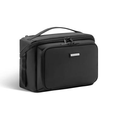 Imagem de Bolsa de higiene Everfun Compact para viajar preta média