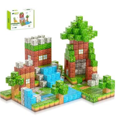 Imagem de Blocos de construção magnéticos HOTERA 103PCS para crianças de 3 a 8 a