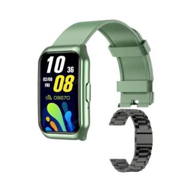 Imagem de Relógio Inteligente Unissex AMOLED Com Monitor De Frequência Cardíaca,