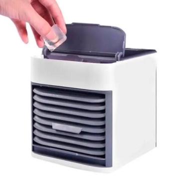 Imagem de Mini Ventilador Usb Portátil Ar Condicionado Refrescar - Bivolt