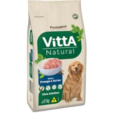 Imagem de Ração Vitta Natural Cães Frango e Cereais 15kg