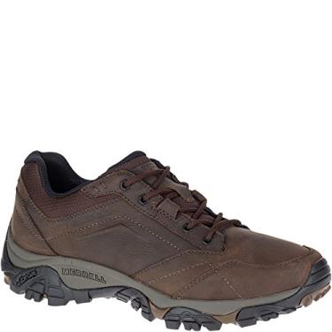Imagem de Merrell Tênis masculino Moab Adventure de renda para caminhada, Dark Earth, 8.5 Wide