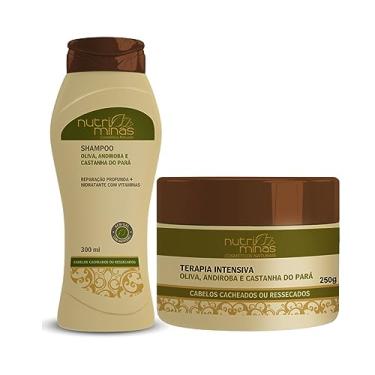 Imagem de Shampoo e Másc Oliva Andiroba Nutriminas Cabelos Ressecados