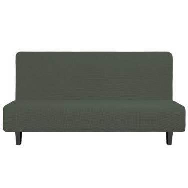 Imagem de Capa de futon Easy-Going Stretch, sem braços, Olive